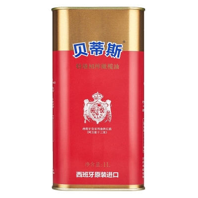 贝蒂斯特级初榨橄榄油1L*1罐装