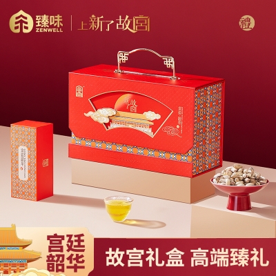 臻味&上新了故宫-815g宫廷韶华礼盒