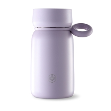博堡BOBER悦心温显保温杯 白色/紫色350mL BYXB-350