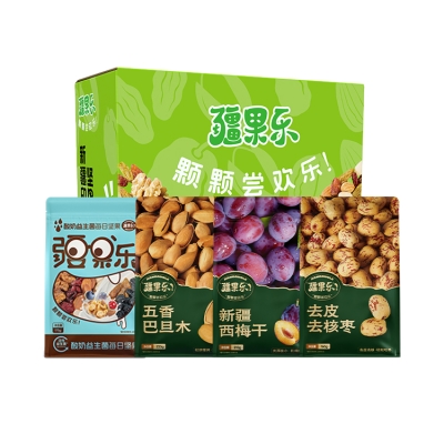 疆果乐疆果果新疆印象·坚果盛宴礼盒(小号A款)770g