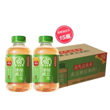 元气森林 元气自在水-清爽绿豆500ml*15 （0糖0脂）