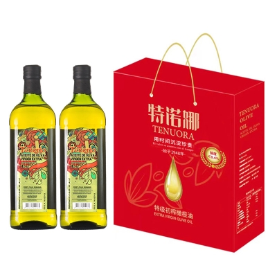 特诺娜特级初榨橄榄油1L(金标）*2