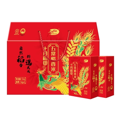 十月稻田 五常稻香米礼盒5kg