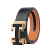 PLOVER香港啄木鸟真皮腰带头层牛皮皮带GD24AK22-DA-B1