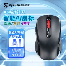 塞尔兰斯无线蓝牙鼠标办公鼠标M8