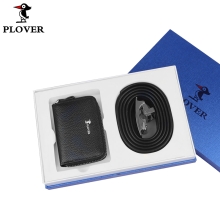 PLOVER香港啄木鸟卡包皮带礼盒 GD820008-2A