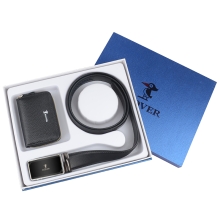 PLOVER香港啄木鸟卡包皮带礼盒 GD820018-2A