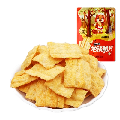 三只松鼠地锅脆片85g*3袋