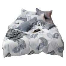 罗曼罗兰洛卡棉四件套 叶羽