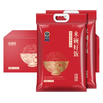 裕道府 来碗好饭 尊选五常大米5kg*2（整箱）