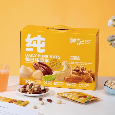 鲜记 每日纯坚果750g