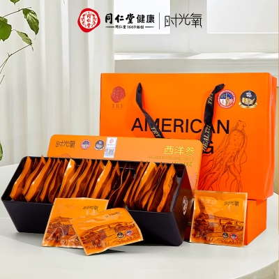 北京同仁堂时光氧美国西洋参袋泡茶90克(3克*30袋)