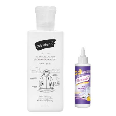 南堡冲锋衣专用洗衣液750ml +南堡Numbudh免洗便捷去渍剂100ml（重油渍克星） 