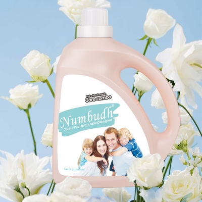 南堡护色柔顺洗衣液2kg*4