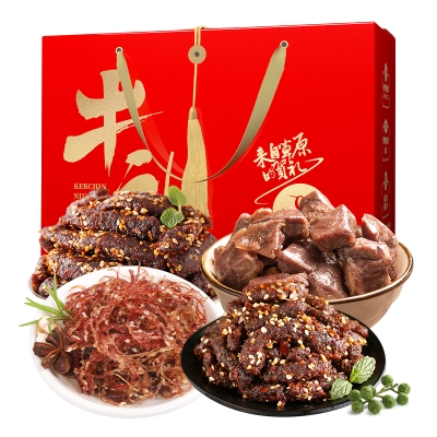 【科尔沁】 牛肉牛礼礼盒500g