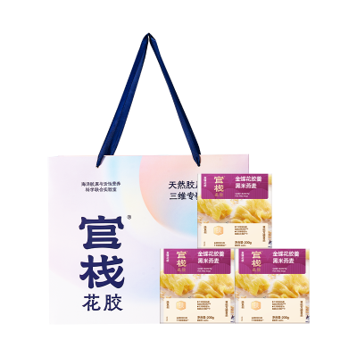 【官栈】 养肤系列花胶羹 黑米燕麦600g