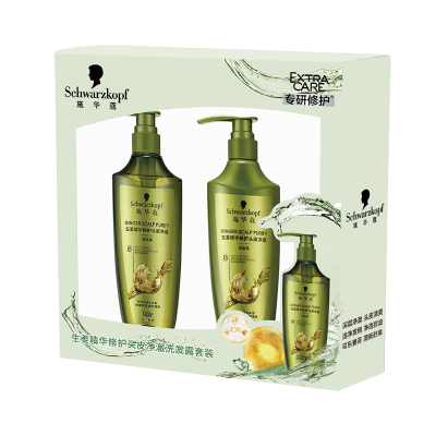 施华蔻生姜精华400ml洗护套装