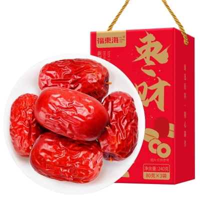 【福东海-特渠】枣财进宝新疆红枣小礼盒