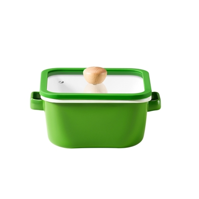 炊大皇日式珐琅方型汤锅20cm CK73433