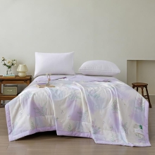 红豆家纺全棉蚕丝夏被2.0
(花色：七彩蝴蝶结) 200&times;230cm HDB26320